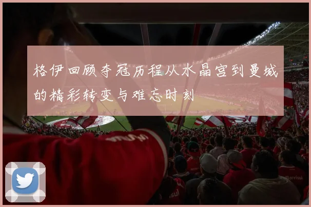 格伊回顾夺冠历程从水晶宫到曼城的精彩转变与难忘时刻